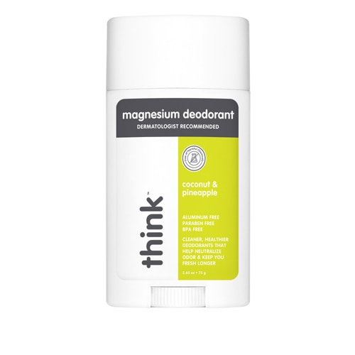 Think Thinksport Magnesium Deodorant - Кокос и ананас - 2,65 унции Think