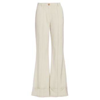 Oversized Ankle-Cuff Pants CO