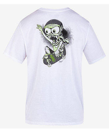 Мужская повседневная футболка Elliot Zombie с коротким рукавом Hurley