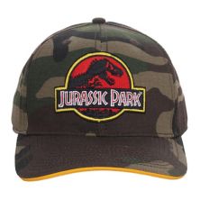Men's Jurassic Park Camo Baseball Hat Licensed Character