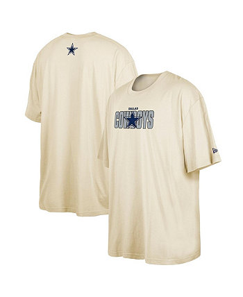 Мужская кремовая футболка Dallas Cowboys 2023 NFL Draft Big and Tall New Era