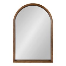 Kate and Laurel Hutton Arched Framed Wall Mirror Kate and Laurel