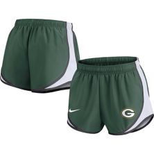 Женские шорты Nike Green Green Bay Packers Tempo Nike