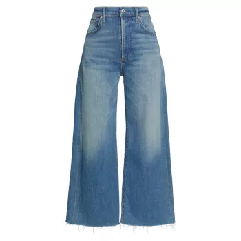 Lyra Wide-Leg Crop Jeans Citizens Of Humanity
