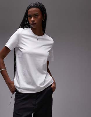 ARKET short sleeve t-shirt in white Arket