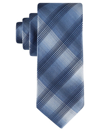 Мужской клетчатый галстук Claire Calvin Klein