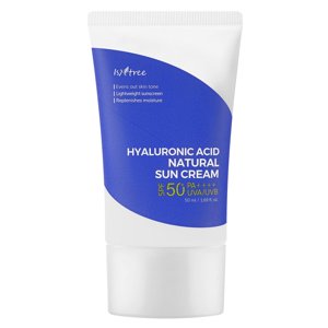 Isntree Hyaluronic Acid Natural Sun Cream Moisturizing Sunscreen, SPF 50+ PA++++ 50ml Isntree