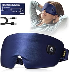 Маска для сна FACEMOON Silk Cordless Heated Eye Mask FACEMOON