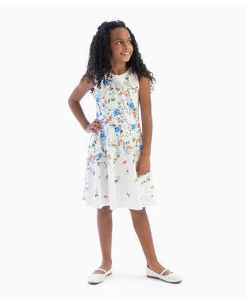 Платье с аквалангом с цветочным принтом для больших девочек Rare Editions