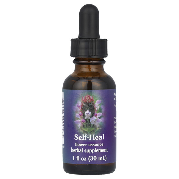 Self-Heal, Flower Essence, 1 fl oz (Жидкие унции) (30 ml) Flower Essence