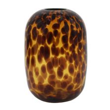 Sonoma Goods For Life® Speckled Amber Round Glass Vase SONOMA