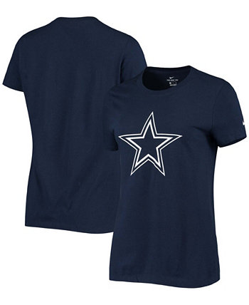 Женская темно-синяя футболка с логотипом Dallas Cowboys Essential Nike