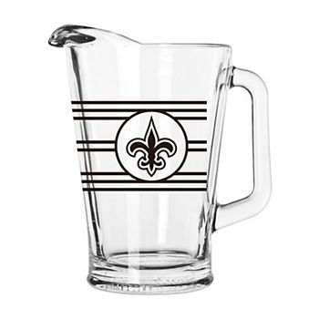 Кувшин с логотипом New Orleans Saints и многоцветными полосками, 1,8 л Unbranded