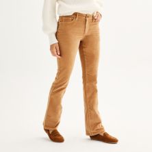 Женские вельветовые брюки премиум-класса Sonoma Goods For Life® Bootcut SONOMA