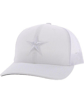 Мужская белая кепка Dallas Cowboys Star Trucker Snapback Hooey