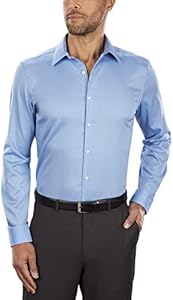 Van Heusen Men's Dress Shirt Slim Fit Flex Collar Stretch Solid Van Heusen