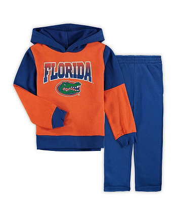 Preschool Boys Orange, Royal Florida Gators Sideline Hoodie and Pants Set Genuine Stuff
