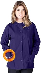 M&M SCRUBS Women's Scrub Jacket M&M Scrubs