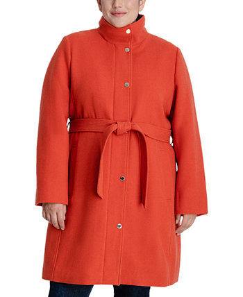 Куртка большого размера с поясом, созданная для Macy's Michael Kors