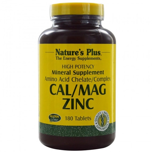 Cal Mag Zinc - 180 таблеток - NaturesPlus NaturesPlus