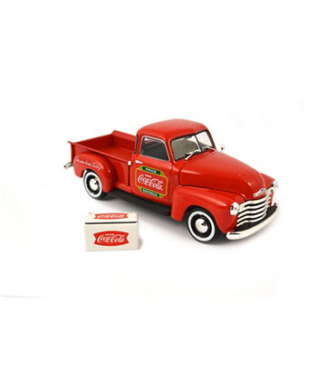 1/43 Масштаб 1953 Chevy Diecast Pickup Coca-Cola