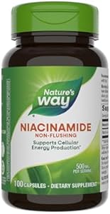 Nature's Way, Niacinamide, 500 mg, 100 Capsules (Капсулы) Nature's Way