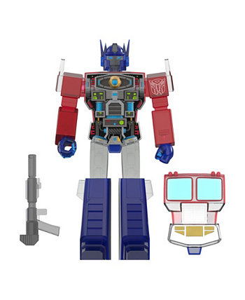 Transformers Super Cyborg - Optimus Prime Clear Red / Blue SUPER7