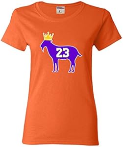 Go All Out Womens Goat James G.O.A.T. King T-Shirt Go All Out