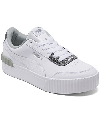 puma roma white black