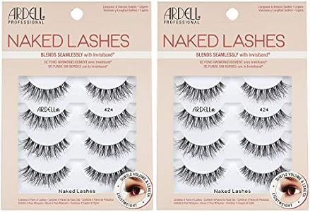 Накладные ресницы Ardell Naked Lashes 420, легкие и удобные, 4 пары, 2 упаковки Ardell