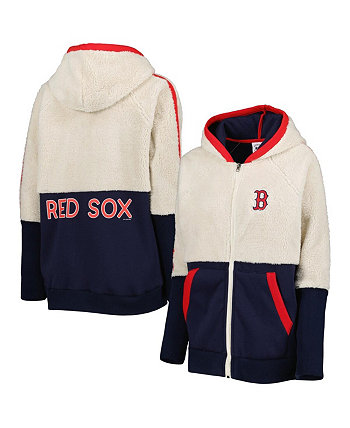 Женское худи с капюшоном G-III 4Her Boston Red Sox 'Shuffle It', на молнии, в спортивном стиле G-Iii