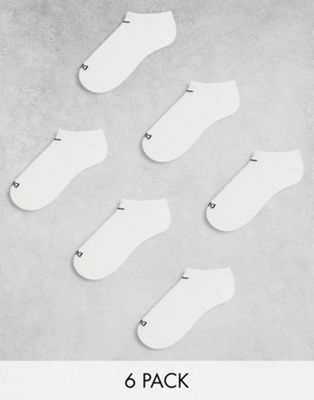 Набор из шести пар белых носков с мягкой подкладкой Nike Training Everyday Plus Cushioned Nike