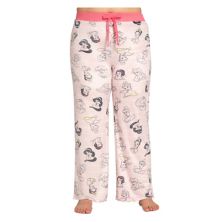 Plus Size Disney's Disney Princess Fleece Pajama Pants Licensed Character