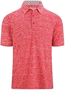 Мужская Поло рубашка Alex Vando Moisture Wicking Quick-Dry Short Sleeve Alex Vando