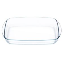 Oven Safe Premium Glass Rectangular Baking Dish, 1.7 QT Lexi Home