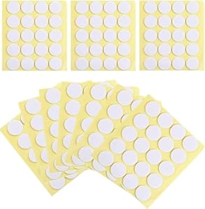 400 pcs Candle Wick Stickers Candle Adhesive Double-Sided Stickers Candle Jars Containers Stickers Candle Making Supplies Phinicco