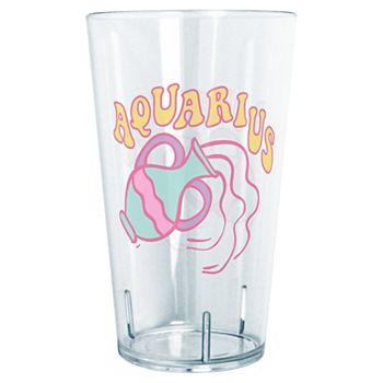 Zodiac Sign Aquarius Graphic Tritan Tumbler Unbranded