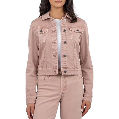 Julia Crop Jacket w/ Drop Shoulder-Regular Waistband KUT from the Kloth