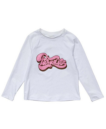 Toddler|Child Girls Paradise Sustainable LS Rash Top Snapper Rock