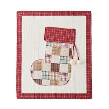 Greenland Home Fashions Jolly Stocking Throw Blanket Greenland Home Fashions