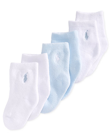 Полные махровые носки с круглым вырезом Ralph Lauren Baby Boys, 3 пары Ralph Lauren