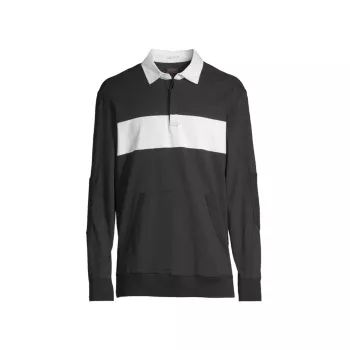 Striped Relaxed-Fit Polo Shirt Good Man Brand