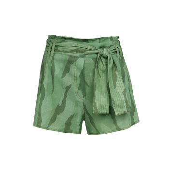 Camouflage Belted Mara Shorts ViX by Paula Hermanny