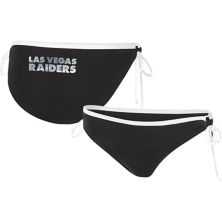 Женские плавки бикини G-III 4Her от Carl Banks Black Las Vegas Raiders Perfect Match G-III