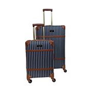 Kathy Ireland Vintage Trunk 2-pc. Hardside Luggage Set Kathy Ireland