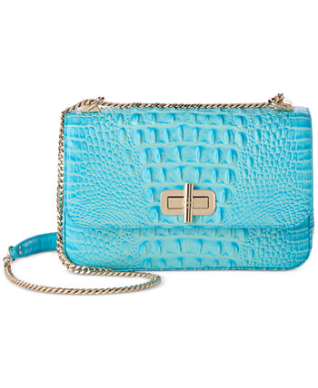 Rosalie Convertible Chain Strap Small Leather Crossbody Brahmin