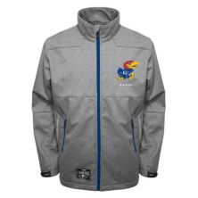 Мужская Повседневная куртка Franchise Club Kansas Jayhawks Tech Fleece Softshell Franchise Club