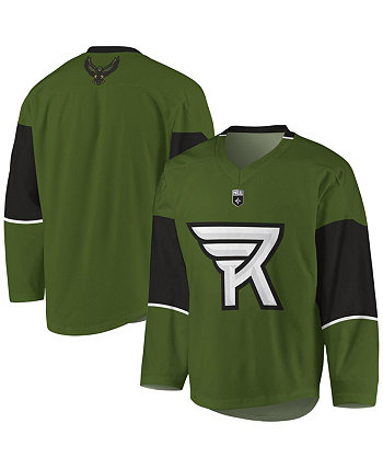 Мужская зелено-черная копия джерси Rochester Knighthawks ADPRO Sports