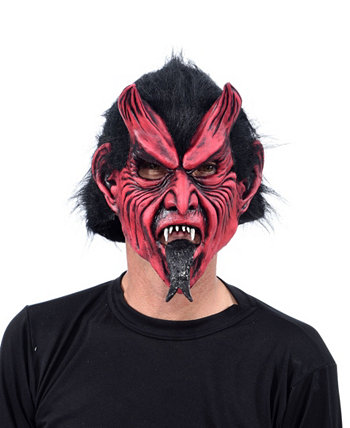 ZagOne Size Studios классический дьявол с языком латексный костюм для взрослых маска один размер Zagone Studios