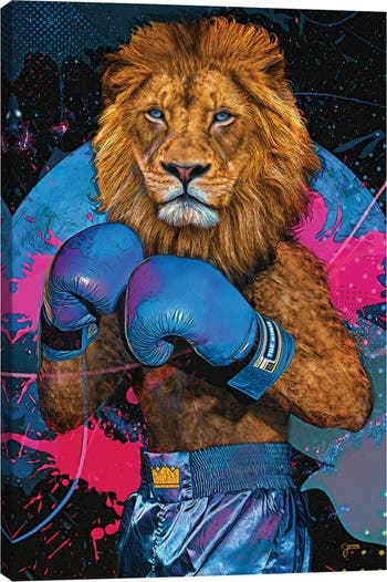 Картина на холсте Джесси Джонсон «Король Лев» — 26 x 18 дюймов ICanvas
